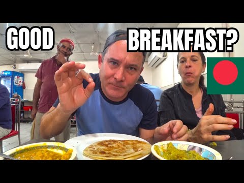 SWISS FAMILY Tries First BREAKFAST In BANGLADESH 🇧🇩 বিদেশী বাংলাদেশী খাবার চেষ্টা করুন