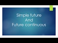 Future Tense Usage and Structure