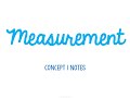 Exploring Measurement in Chemistry