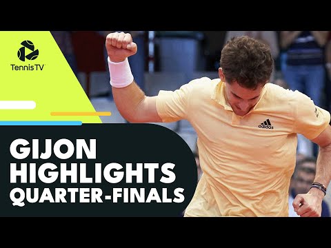 Thiem Against Cerundolo; Rublev, Carreno Busta & Murray Play | Gijon 2022 Quarter-Final Highlights