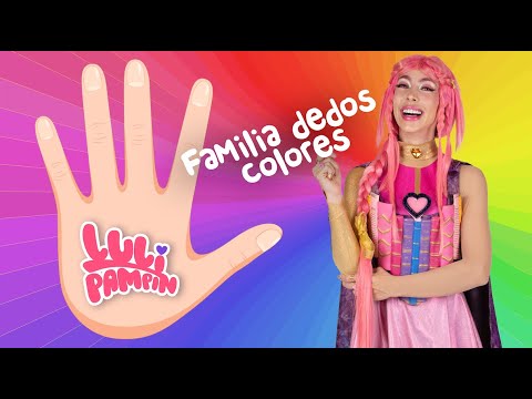 Luli Pampín - FAMILIA DEDO COLORES 💜🩷💙🧡🩵🤍