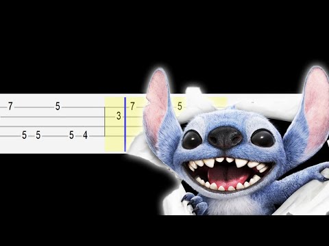 He Lei Pāpahi No Lilo a me Stitch (From "Lilo & Stitch)(Easy Ukulele Tabs Tutorial)