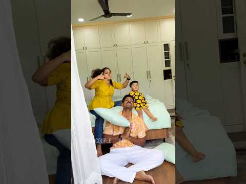 Enga vibe 🤪😁😝#policouple #familylove #funnyshorts #husbanwifecomedy #trending