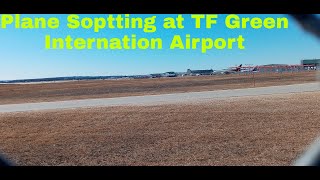 PLANE SPOTTING at TF green international Airport Providence RI. Jetblue , Southwest, Delta & cessna