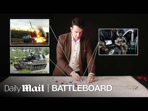 How Ukraine Successfully Invaded Russia: The Battle for Kursk | Battle Board | Daily Mail