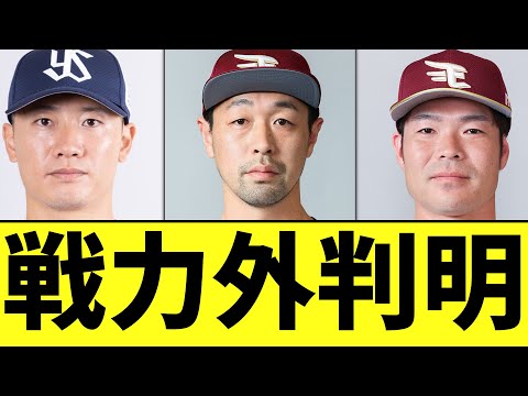 プロ野球戦力外　楽天阿部ら判明...