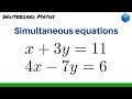Solving Simultaneous Equations