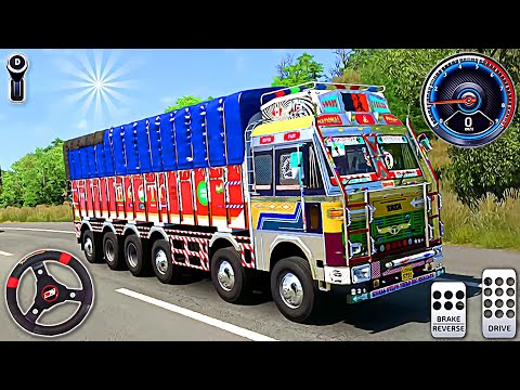 Indian Transport Truck Driving Game 2025 - Offroad Mountain Truck Drive Sim | Android Gameplay