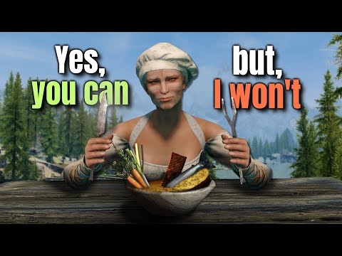 Can you beat Skyrim as a Chef?