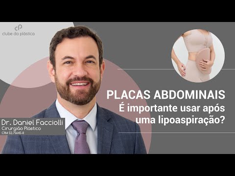 Clube da Plástica: É importante usar placas abdominais após uma lipoaspiração?