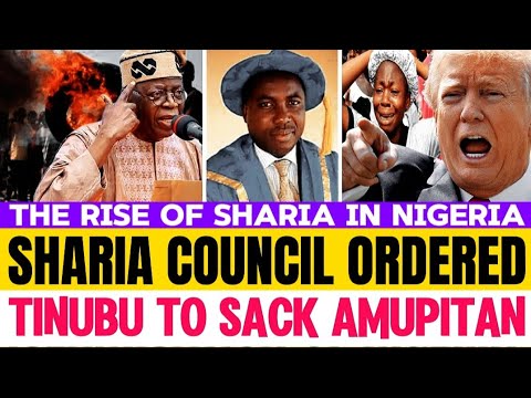 BREAKING: Nigerian Shari’ah Council Asks Tinubu To Immediately Sack Prof Amupitan  Genôcide Brief 