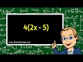 Distributive Property and Simplification