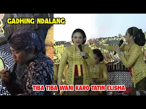 GADHING NDALANG TIBA TIBA WANI KARO TATIN ELISHA #wayangkulit