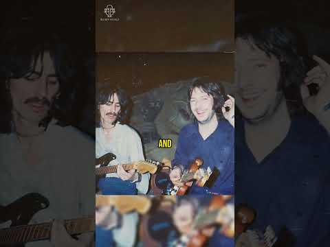 George Harrison on how Eric Clapton recorded the solo for While My Guitar Gently Weeps #shorts
