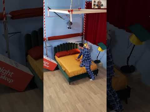 Odiaba hacer la cama todas las noches así que hizo esto @JosephsMachines