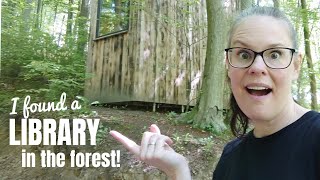 I found a library in the forest - You won't believe what was inside!