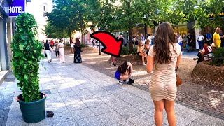 She had a Heart Attack!!! Crazy Reactions of Bushman Prank!!