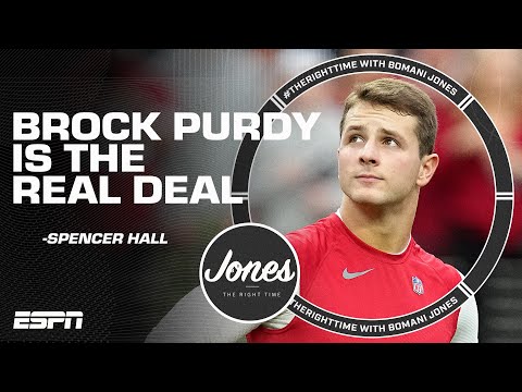 Brock Purdy is succeeding without the burden of expectations - Spencer Hall | #TheRightTime