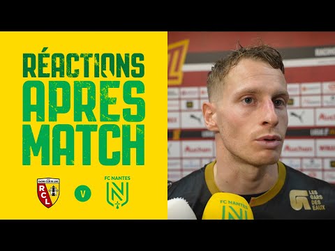 RC Lens - FC Nantes : la réaction de Nicolas Cozza