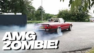 WSKRZESILIŚMY NASZE ZOMBIE! 😱 | Mercedes R107 55 AMG