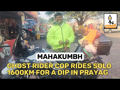 Bellari Man Rides 1600km To Prayag For MahaKumbh Snan