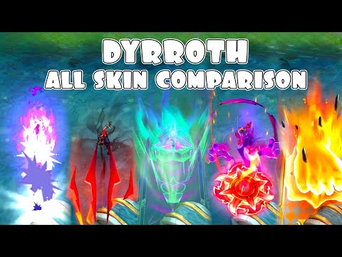 Dyrroth All Skin Comparison