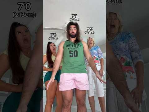 He broke another fan😭 #Tall #Family #Height #Short #Funny