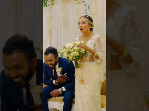 Surprise ♥️🥰 #manej #wedding #manejsanjaya #love