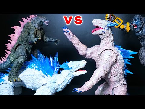 【ゴジラxコング】HIYAとS.H.MonsterArtsのシーモを徹底比較!!【どっちが良い？】新たなる帝国 ゴジラエヴォルヴ スカーキング スーコ 海外フィギュア ハイヤートイズ スーパーノヴァ