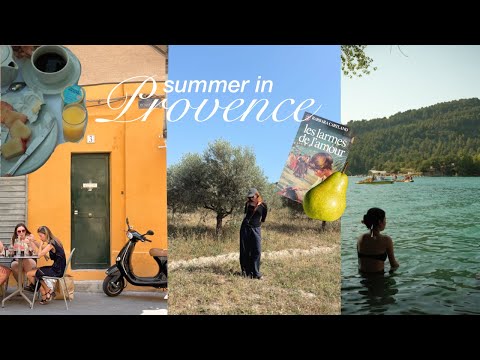 summer in provence vlog 🍈 markets, lavender fields, first trip to the south of france