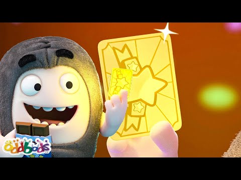 Will You Get The Golden Ticket? | Oddbods - Sports & Games Cartoons for Kids