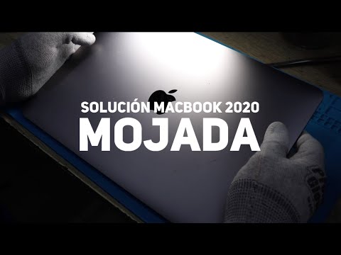 Solución Macbook air 2020 mojada