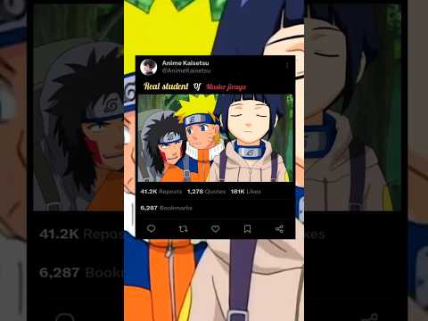 True Disciple of Master Jiraiya 😘 #anime #naruto #shorts