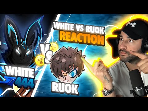 WHITE444 VS RUOK REACTION LEGENDARY FREEFIRE
