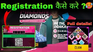 How to Register ddakji  Squid Game Event |  Diamond Giveaway Event | #freefirenewevent  #ffevent #ff