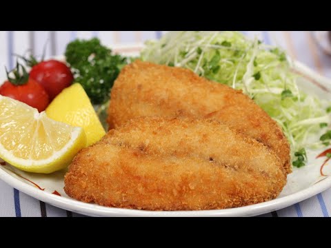 Fluffy and Irresistible: Learn the Authentic Recipe for Crispy Breaded
Horse Mackerel! Aji Fry