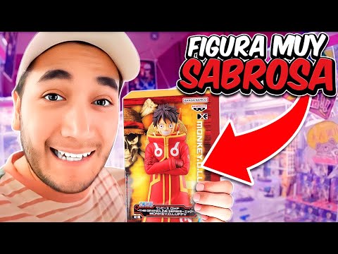 La FIGURAS DE LUFFY mas sabrosa en mucho tiempo en MAQUINA DE GARRA ( ONE PIECE en JAPON)