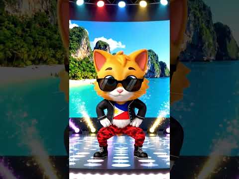 ️🥁️ Travel and dance with the funny cat 🐾🎶#cattravel #shorts #catdance2025