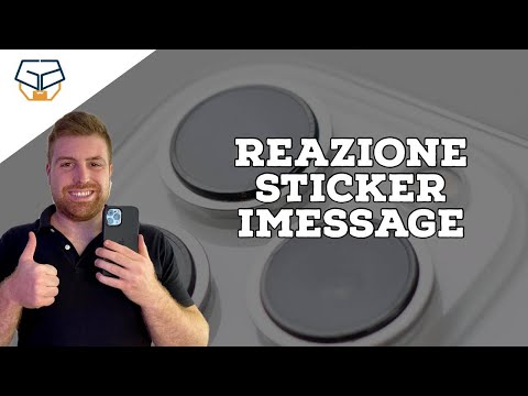 Come reagire con uno sticker su iMessage …