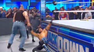 Brock Lesner Distroy Roman Reigns And The Blood Line After Crown Jewel  2021 || #wwe
