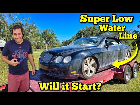 I Bought a Flood Totaled Bentley for $9,000 with a “Really Low Water Line”