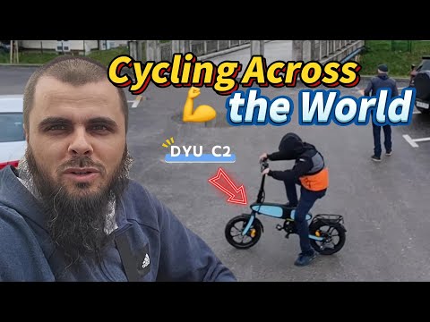 🚴‍♂️ Adventure Awaits: Check Out the DYU C2 16-Inch Full Folding Electric Bike! 🚴‍♀️