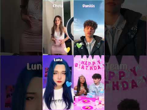 (oupt) Chely Schneider x Danilis Boom x Luna Mccall x XO Team #dance #tiktok #shorts