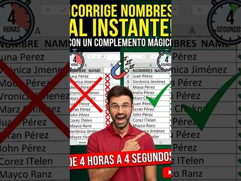 ¡Excel corrige 2,000 errores por ti! 🤯