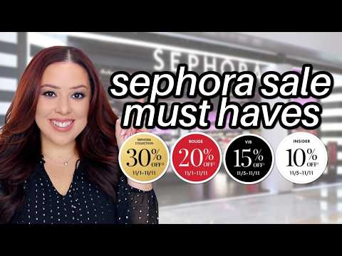 SEPHORA HOLIDAY SAVINGS EVENT 2024! 🎉 My TOP Recommendations Worth the $$$