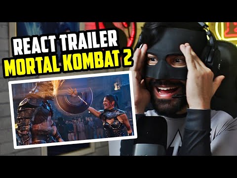 REACT MORTAL KOMBAT 2 | TRAILER TEASER OFICIAL