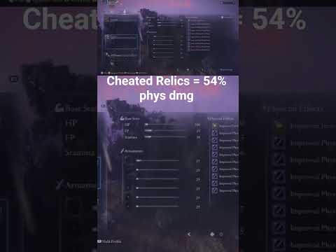 I didn't even know relics could be modded 🤯 #eldenring #fromsoftware #eldenringnightreign #ironeye