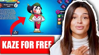 How to Unlock KAZE in Brawl Stars for FREE & Early! ✅