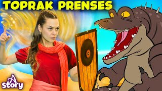 Toprak Prenses ve Çöl Canavarının Büyülü Savaşı! 🏜️🌱👑 | Türkçe Masallar Hikayeler | A Story Turkish