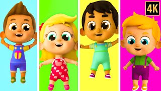 Five Little Babies Learning Songs & Nursery Rhymes for Kids